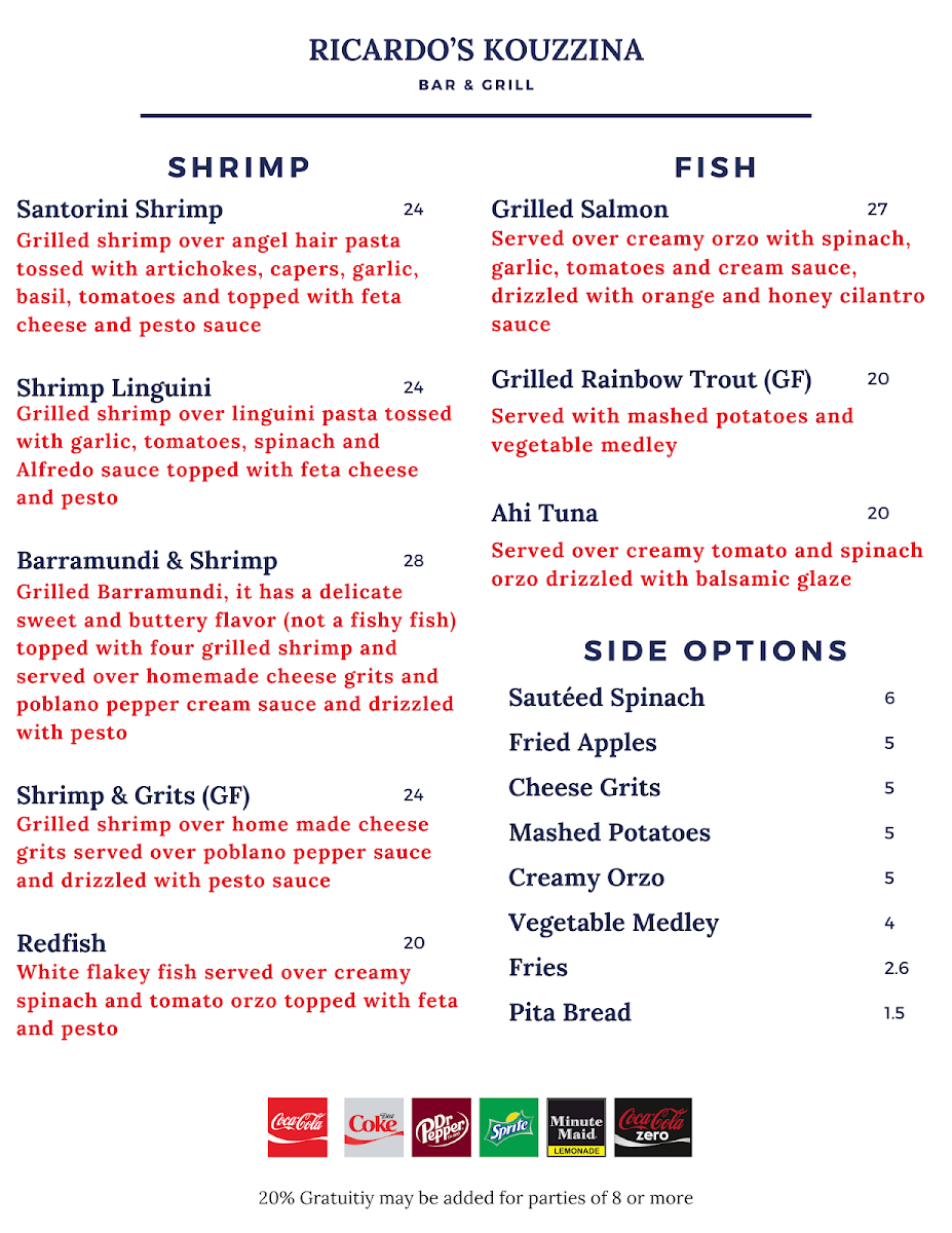 Menu Ricardo's Kouzzina-5
